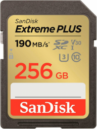 Atmiņas karte SanDisk Extreme PLUS 256GB SDXC