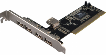 Tīkla karte Logilink 4+1 USB 2.0 PCI