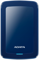 Ārējais cietais disks Adata Slim HV300 1TB Blue
