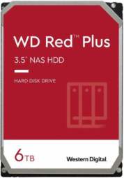 Cietais disks Western Digital Red Plus NAS 6TB