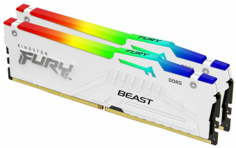 RAM Kingston Fury Beast RGB EXPO 64GB White