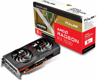 Videokarte Sapphire Radeon RX 7600 Pulse 8GB OC