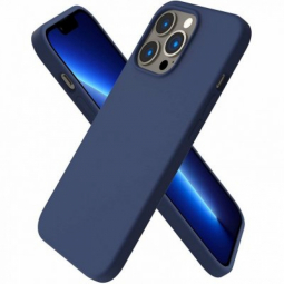 Maciņš Mocco Ultra Slim Soft Matte 0.3 mm Apple iPhone 14 Pro Tumši zils
