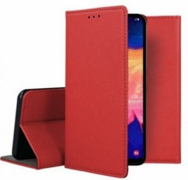 Maciņš Mocco Smart Magnet Book Case Samsung Galaxy S23 Ultra Sarkans