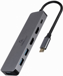 Docking station Gembird USB Type-C 3-in-1 multi-port (Hub + HDMI + PD)