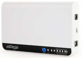 Nepārtrauktās barošanas bloks Energenie UPS for DC Devices 18 W White