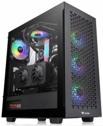 Datora korpuss Thermaltake V350 TG ARGB Air Mid Tower Chassis Black