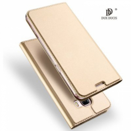 Maciņš telefonam Dux Ducis Premium Magnet Case Apple iPhone XS Max Zeltains