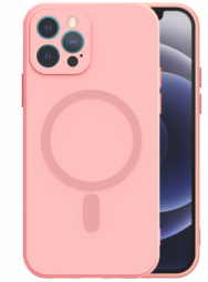 Maciņš telefonam Mocco MagSilicone Soft Back Case Apple iPhone 14 Plus Rozā