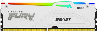 Operatīvā atmiņa Kingston FURY Beast RGB 32GB White