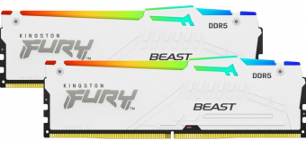 Operatīvā atmiņa Kingston Fury Beast RGB 64GB White
