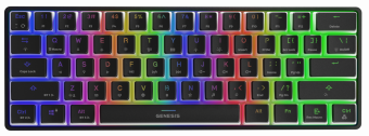 Klaviatūra Genesis Thor 660 RGB Black