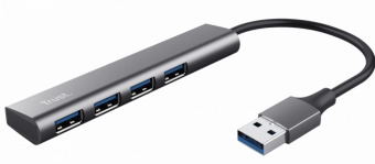 USB Centrmezgls Trust Halyx 4 Port USB 3.2 Gen1 Hub