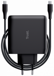 Lādētājs Trust Maxo 100W USB-C Charger + 2m USB-C cable Black