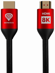 Cable Genesis HDMI Male - HDMI Male 3m 8K  XBOX X / S Red