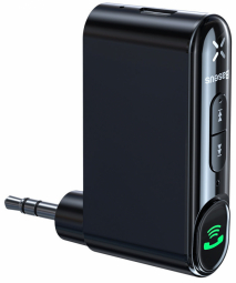 Adapteris Baseus Bluetooth AUX Transmitter Black