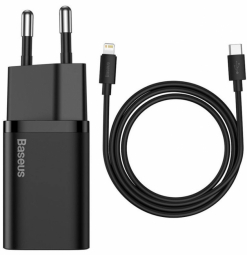 Lādētājs Baseus Super Si Quick Charger 20W USB-C Black