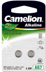 Baterijas Camelion AG7/ LR57/ LR926/ 395 2pcs