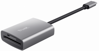 Karšu lasītājs Trust Fast Aluminium USB Cardreader