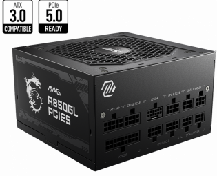 Barošanas bloks MSI MAG A850GL PCIE5 850W