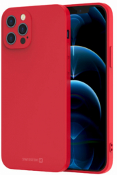 Maciņš telefonam Swissten Soft Joy Apple iPhone 15 Pro Red