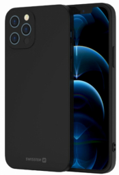 Maciņš telefonam Swissten Soft Joy Apple iPhone 15 Pro Max Black
