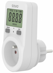 Elektriskais skaitītājs Savio Power Meter with LCD Screen