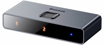 HDMI sadalītājs Baseus Matrix Space Gray 2in1