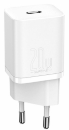 Charger Baseus Super Si Quick Charger 1C USB-C 20W White