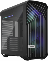 Datora korpuss Fractal Design Torrent Nano RGB Black TG Light tint