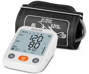 Asinsspiediena mērītājs Sencor SBP 1150WH