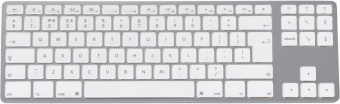 Klaviatūra Matias Mac Tenkeyless Wireless Silver