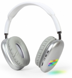 Austiņas Gembird BT Stereo Headset with LED Light Effect White