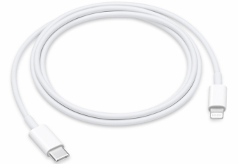 Kabelis Apple USB Type-C to Lightning 2m White