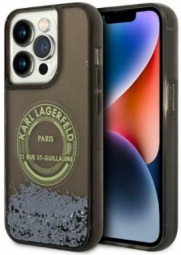 Phone case Karl Lagerfeld KLHCP14LLCRSGRK for Apple iPhone 14 Pro