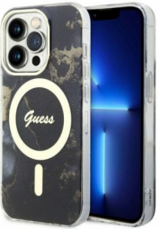 Case for the phone Guess Golden Marble MagSafe for Apple iPhone 14 Pro Max