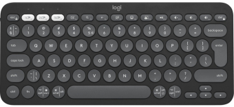 Klaviatūra Logitech Pebble Keys 2 K380s Tonal Graphite