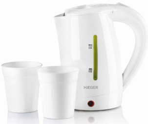 Tējkanna Haeger EK-10W.015A White