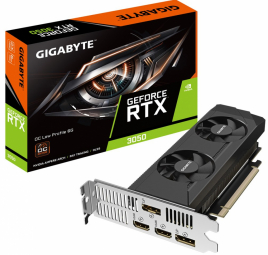 Videokarte Gigabyte GeForce RTX 3050 OC Low Profile 6GB