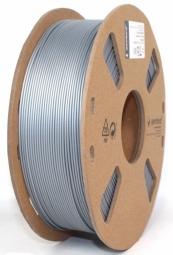 3D Printera izejmateriāls Gembird PLA Silver 1,75 mm 1kg