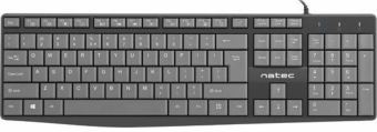 Klaviatūra Natec Nautilus Slim NKL-1507 Black