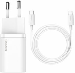 Lādētājs Baseus Super Si Quick 1C 25W White