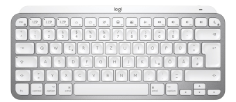 Klaviatūra Logitech MX Keys Mini Minimalist Mac Pale grey