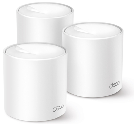 Mesh TP-Link Deco X10 AX1500 Whole Home Mesh Wi-Fi 6 System 3-pack