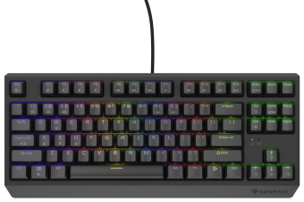 Klaviatūra Genesis Thor 230 TKL RGB Outemu Red
