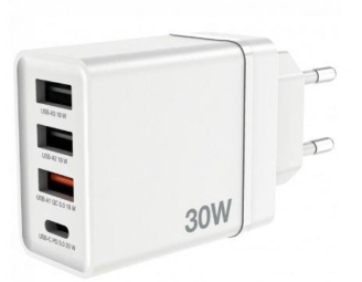 Lādētājs Verbatim Wall Charger 30W White
