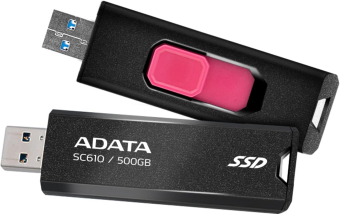 Cietais disks Adata SC610 500GB Black
