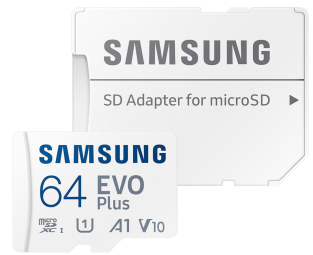 Atmiņas karte Samsung EVO Plus 64GB MicroSDXC