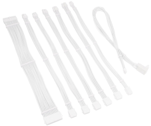 PSU cable extenders Kolink Core Pro Braided Cable Extension Kit 12V-2x6 Type 1 - White
