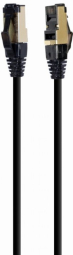Kabelis Gembird S/ FTP Cat. 8 LSZH Patch Cord Black 15 m